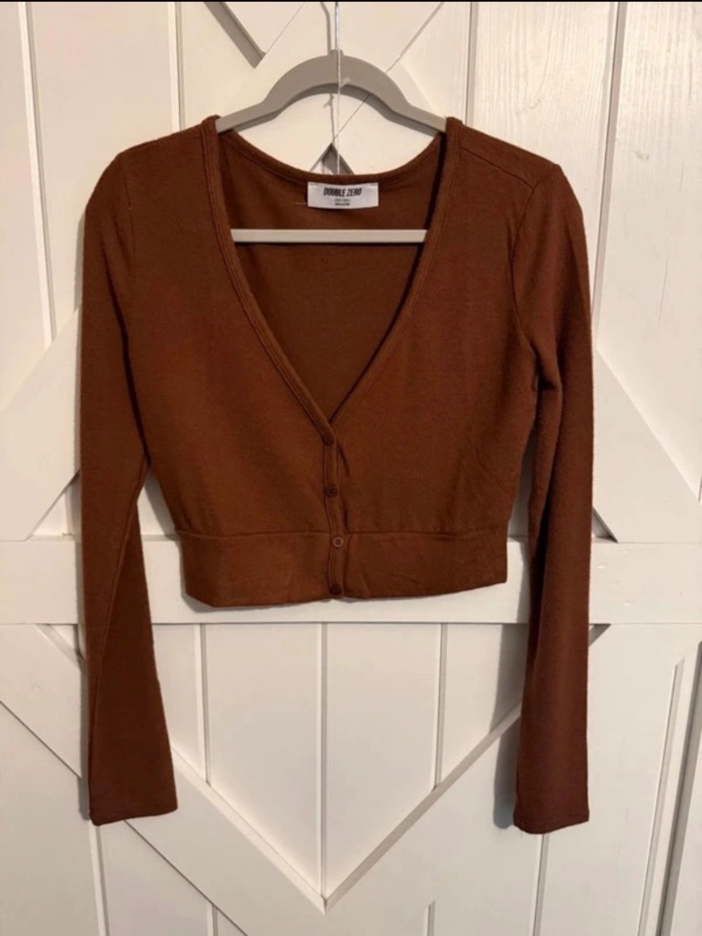 Double Zero Cropped Sweater